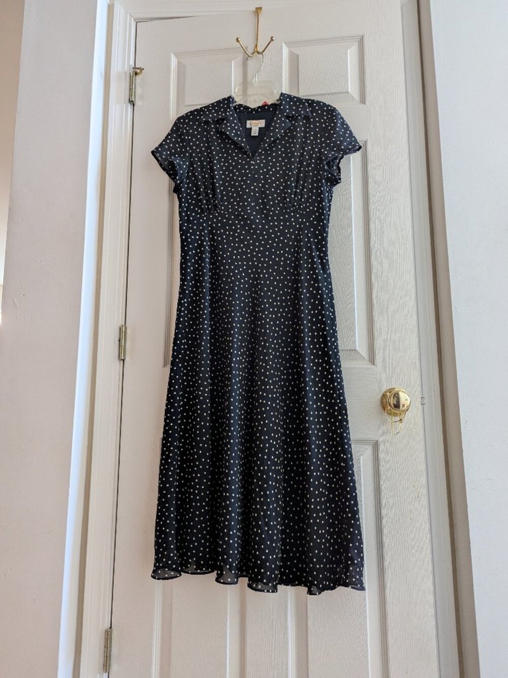 Chiffon Dress  approx 49" long